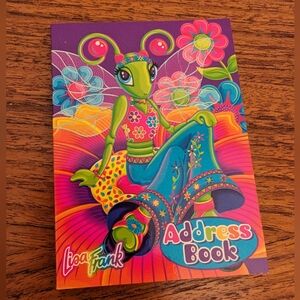 Lisa Frank Vintage Mini Address Book